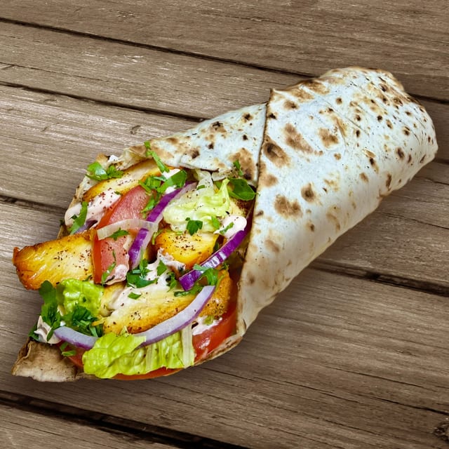 Chicken Thigh Wrap.