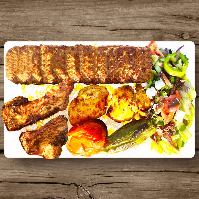 Trio Combo Platter.