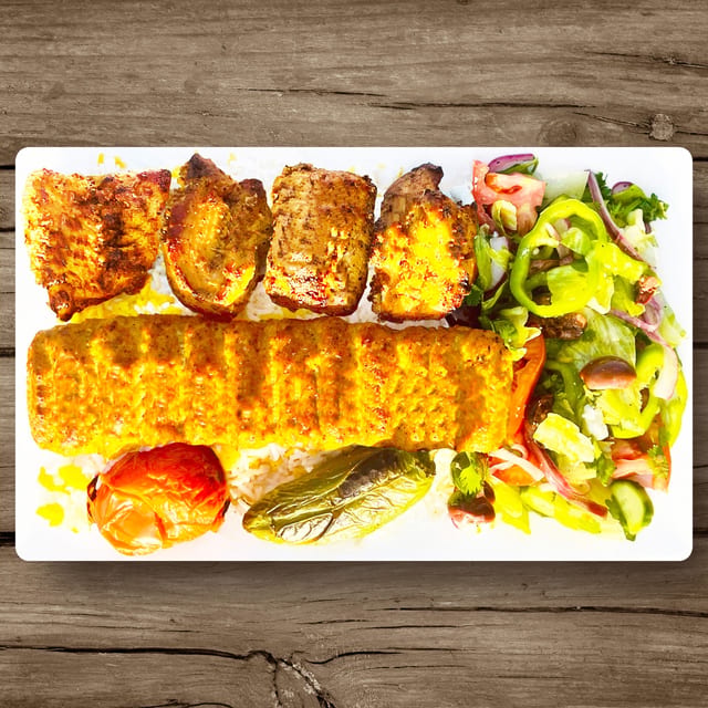 Chicken Combo Platter.